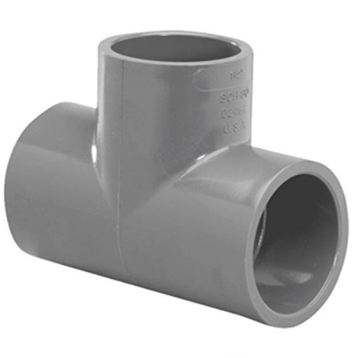 PVC Sch80 Fittings - Tees and Crosses